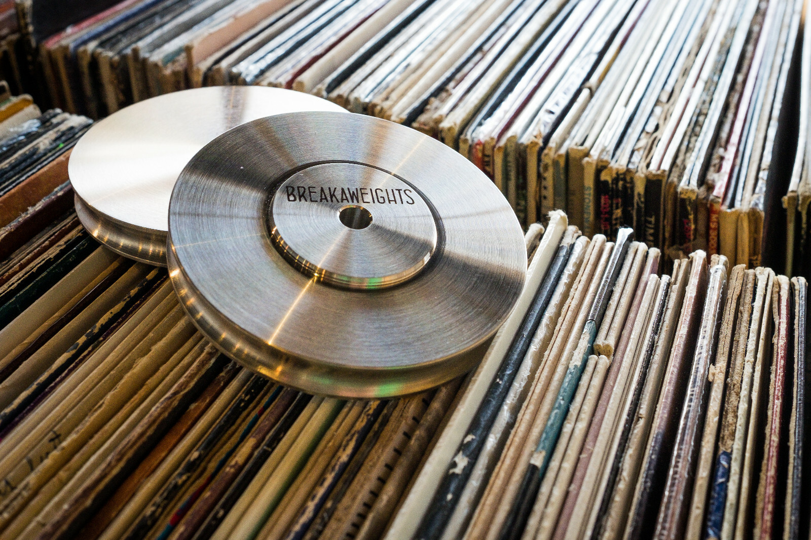 Breakaweight Record Stabilizer Turntable Weight STAINLESS (for 12″ & 7″ Vinyl)