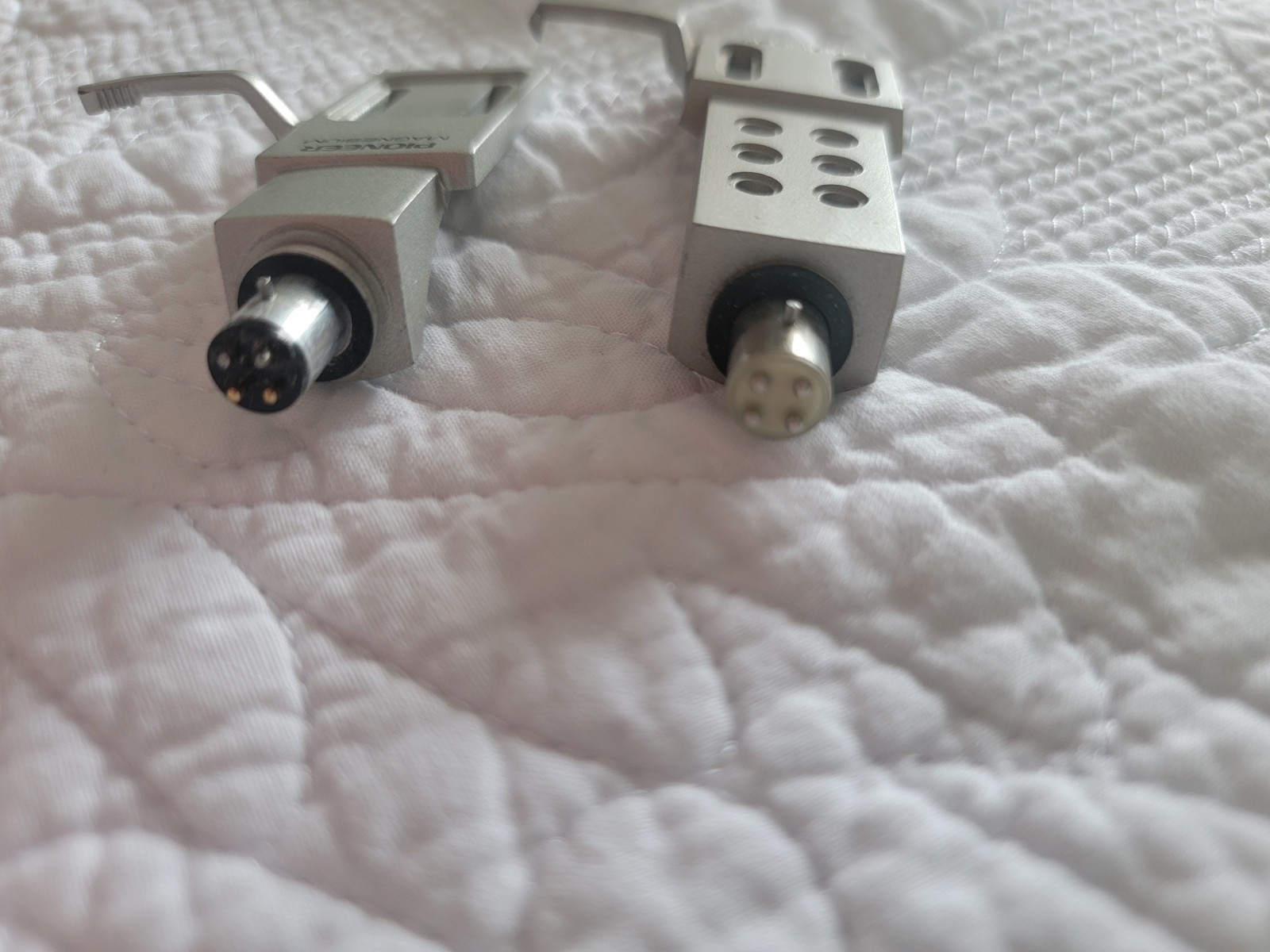 Pioneer Turntable Headshells only PL 560 and magnesium PL 630 Lot of 2,