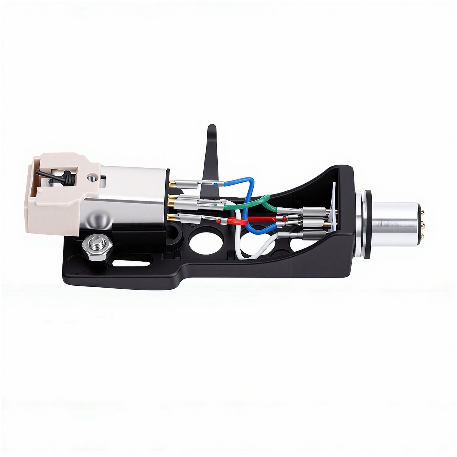 Black Headshell Replacement For SL D1 Magnetic Cartridge Needle For Home En UWKE