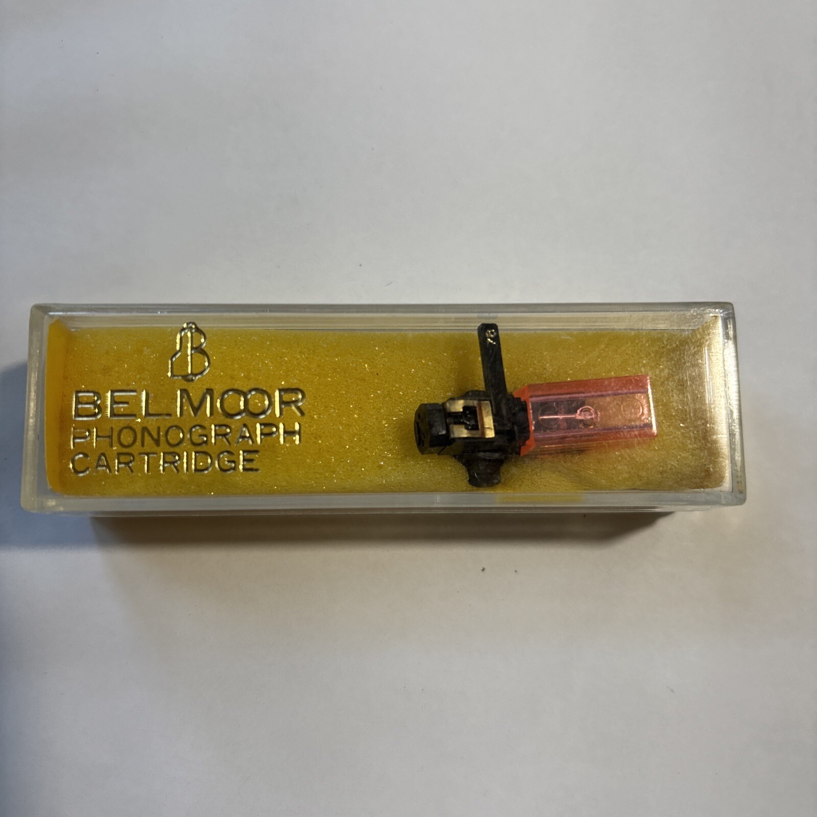 Belmoor BM-234 Tetrad Black Universal Phonograph Cartridge w/ Needle NOS