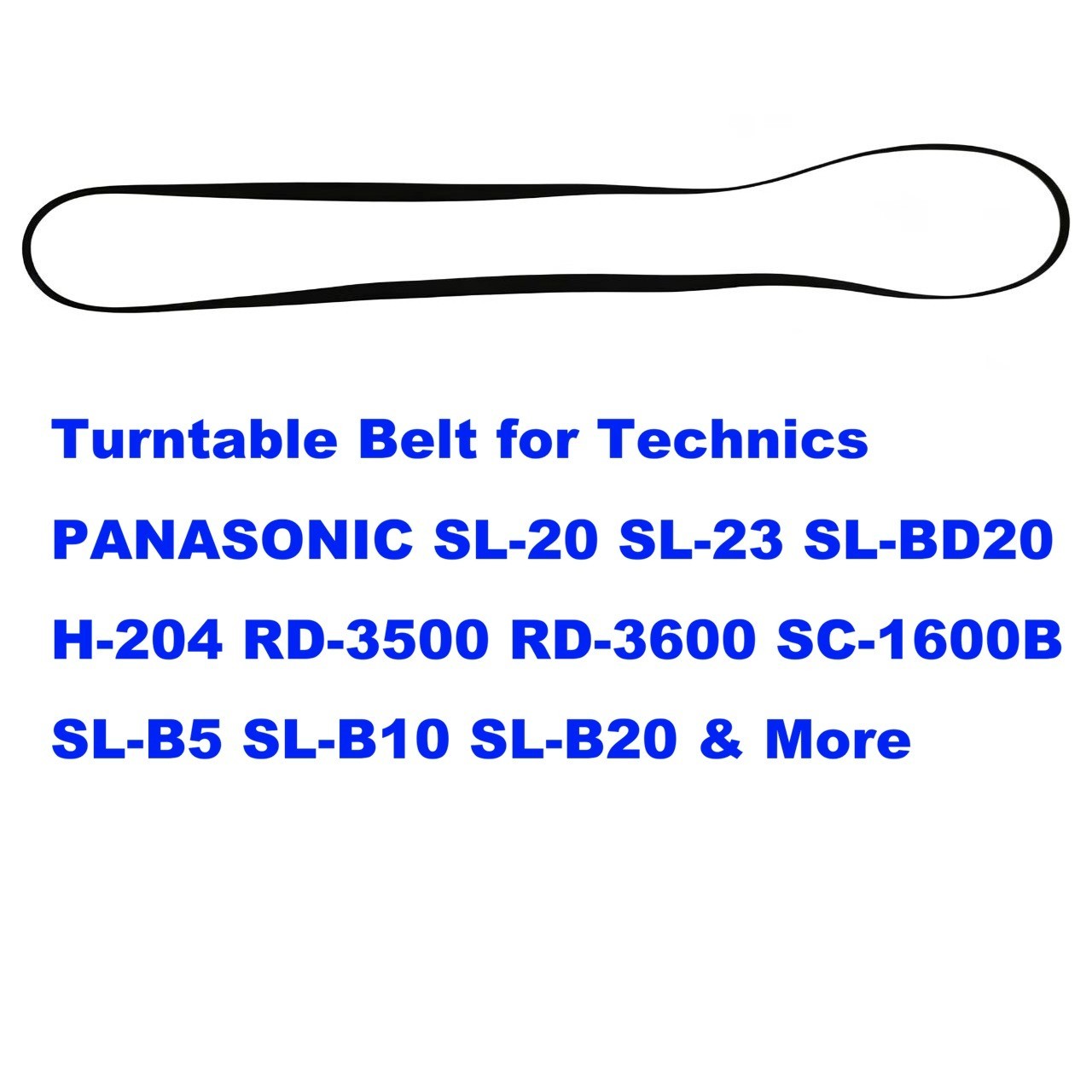 Turntable Flat Belt For Pioneer PL-120 PL-12A PL-12D PL-12E FBM23.6 Lot of 25pcs
