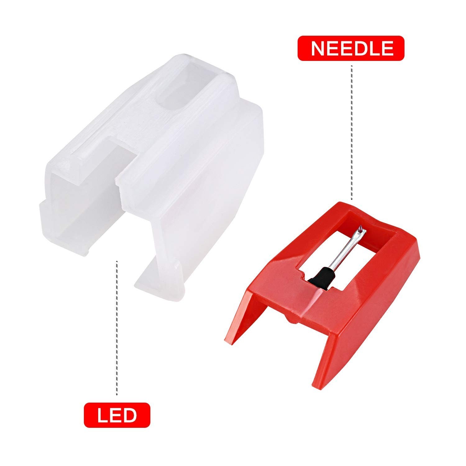 3Pcs Record Player Needle Turntable Stylus Replacement for Crosley Phonograph US