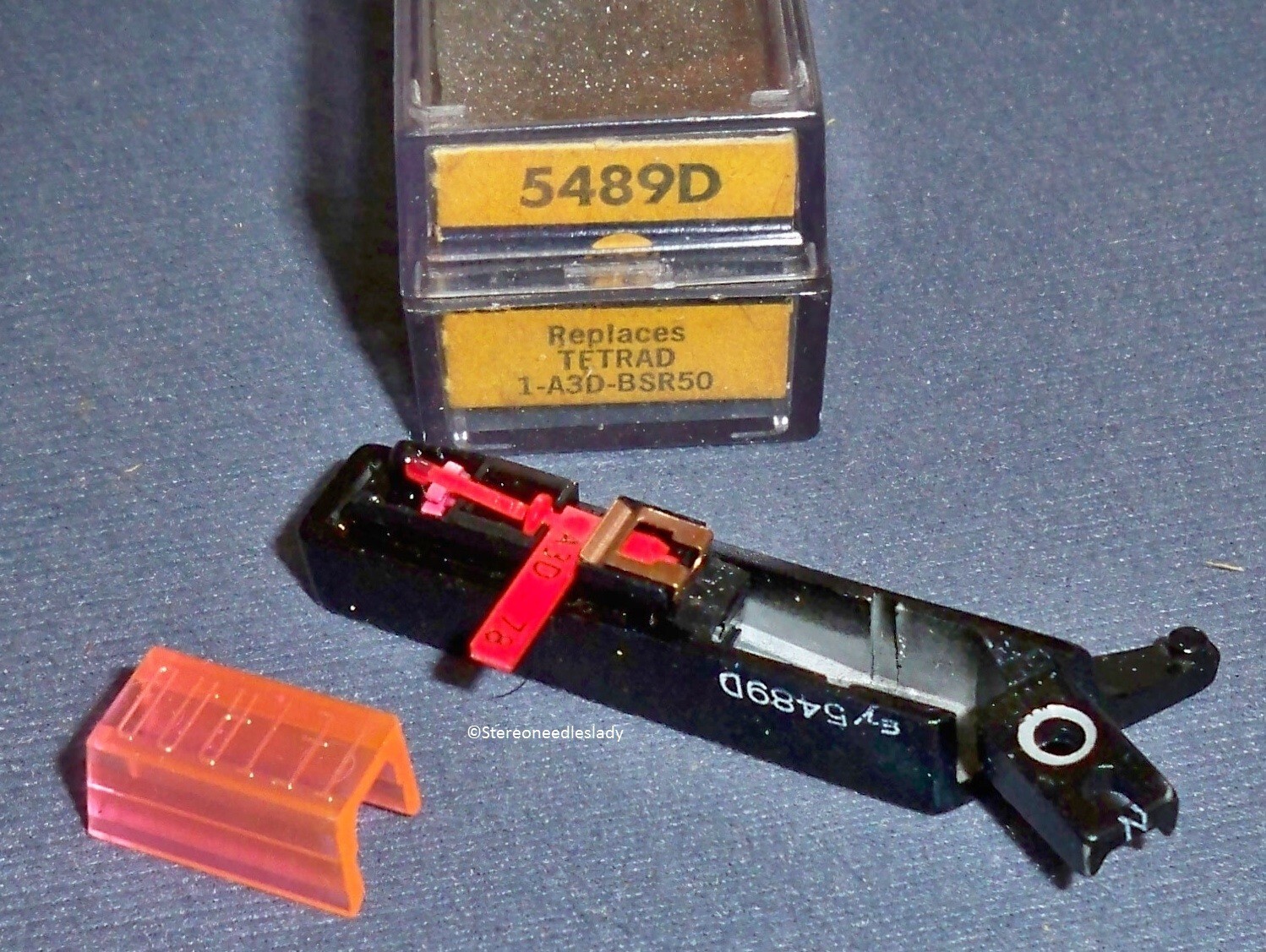 Electro-Voice EV 5489D Tetrad 1-A3D-BSR50 cartridge NEEDLE & Shroud for BSR