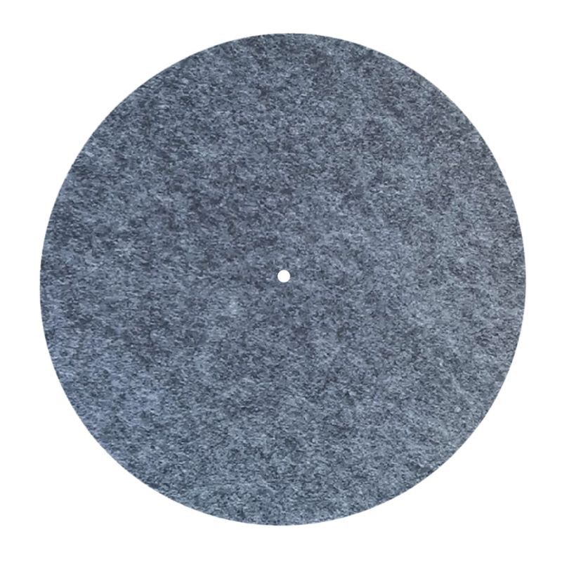 3MM Thick Anti-Static Felt Platter Turntable Mat Anti-Vibration Slipmat Audiophi