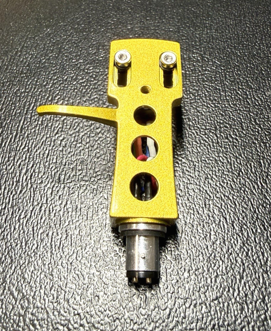 NEW SME HEADSHELL KIT for TECHNICS & MORE! GREEN & GOLD + BONUS STYLUS & MORE!!