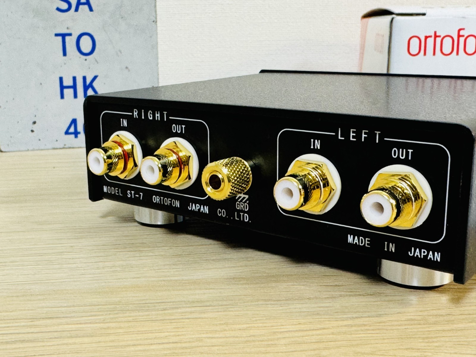 Ortofon ST-7 MC Step-Up Transformer for Moving Coil Cartridge Brand New