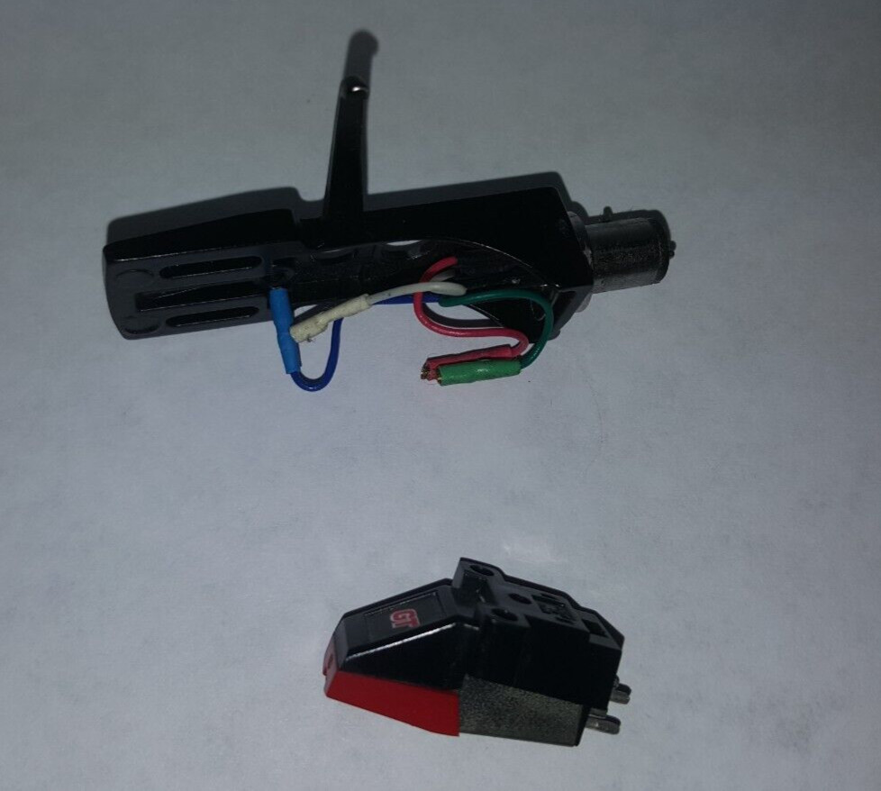 TESTED – Numark GT Sanyo MG-09 Phono cartridge w/ Technics Headshell – No Stylus