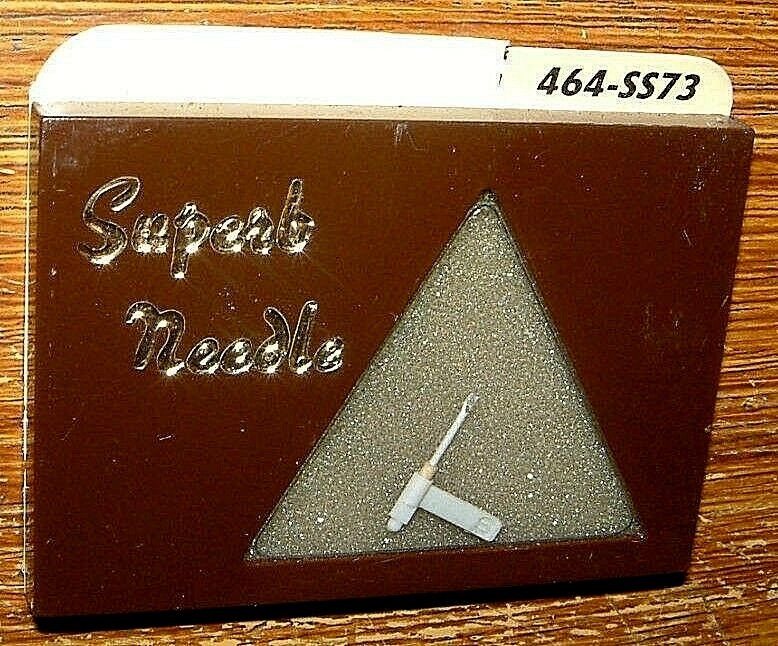 Sapphire PHONOGRAPH NEEDLE, 464-SS73 for Euphonics 509 to 612 in U14 U16 U17