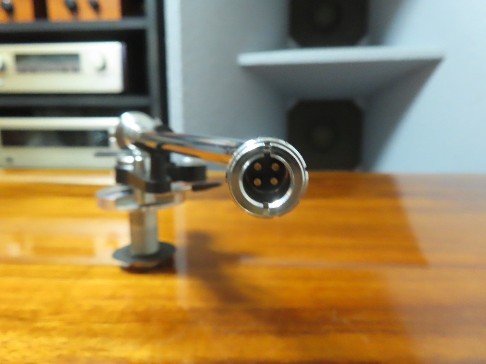 DENON DP-50M Tonearm with Phono Cable Tested Excellent condition Vintege Japan