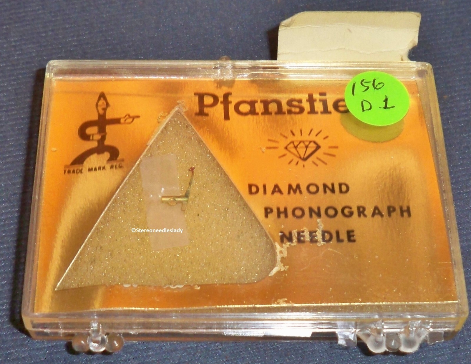 Pfanstiehl PQ-33-D 156-D1 NEEDLE for Astatic CAC LQD Q 53 54 55 63 84 85 PT-10