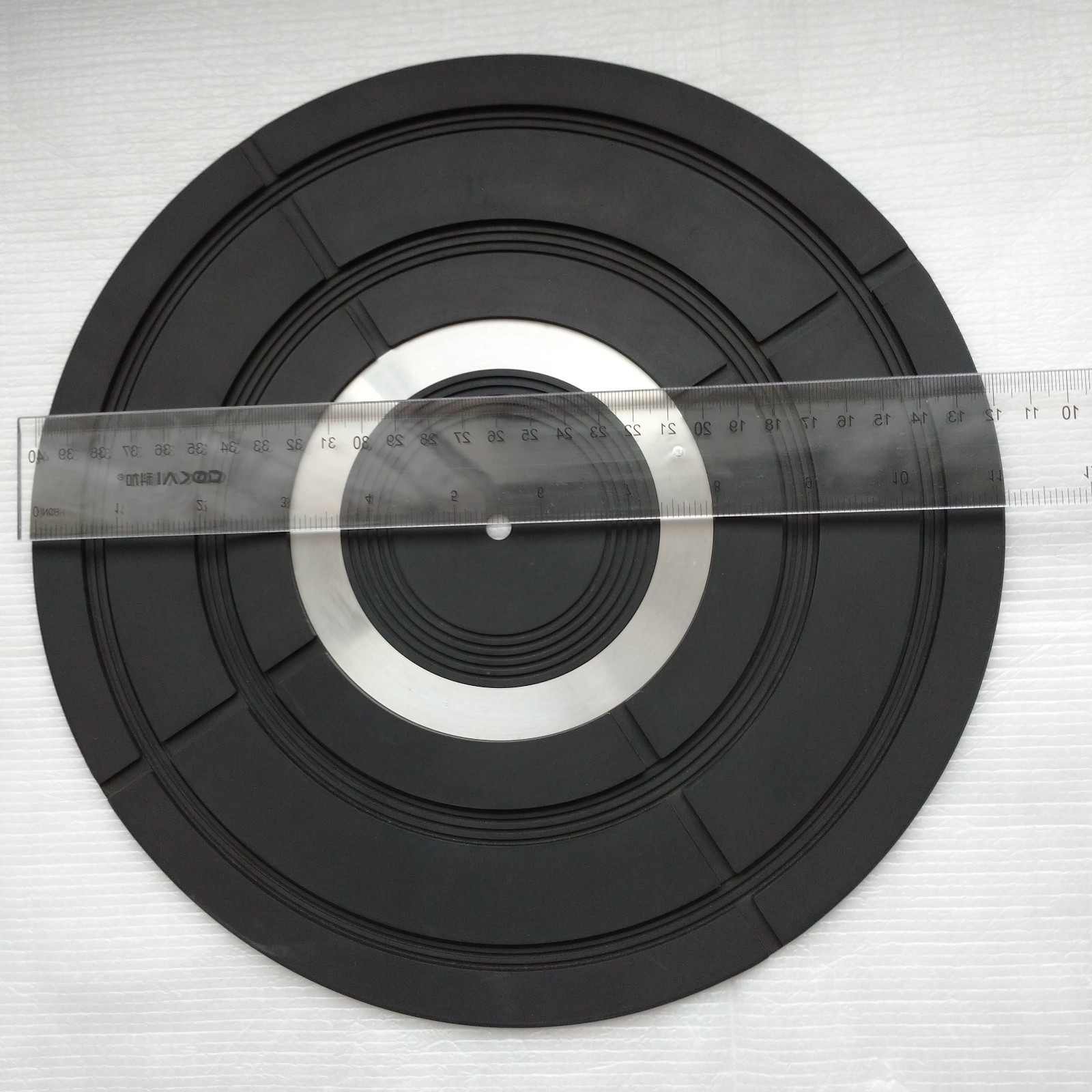 CEC Rubber Turntable Mat Sheet Weight 232g for CEC BD-6000 USED Japan