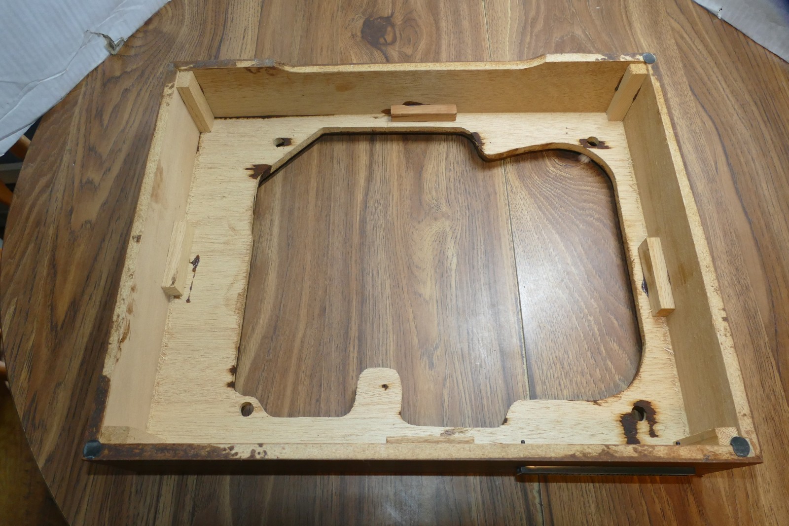 Elac Miracord 50H Turntable Parts – Wooden Plinth