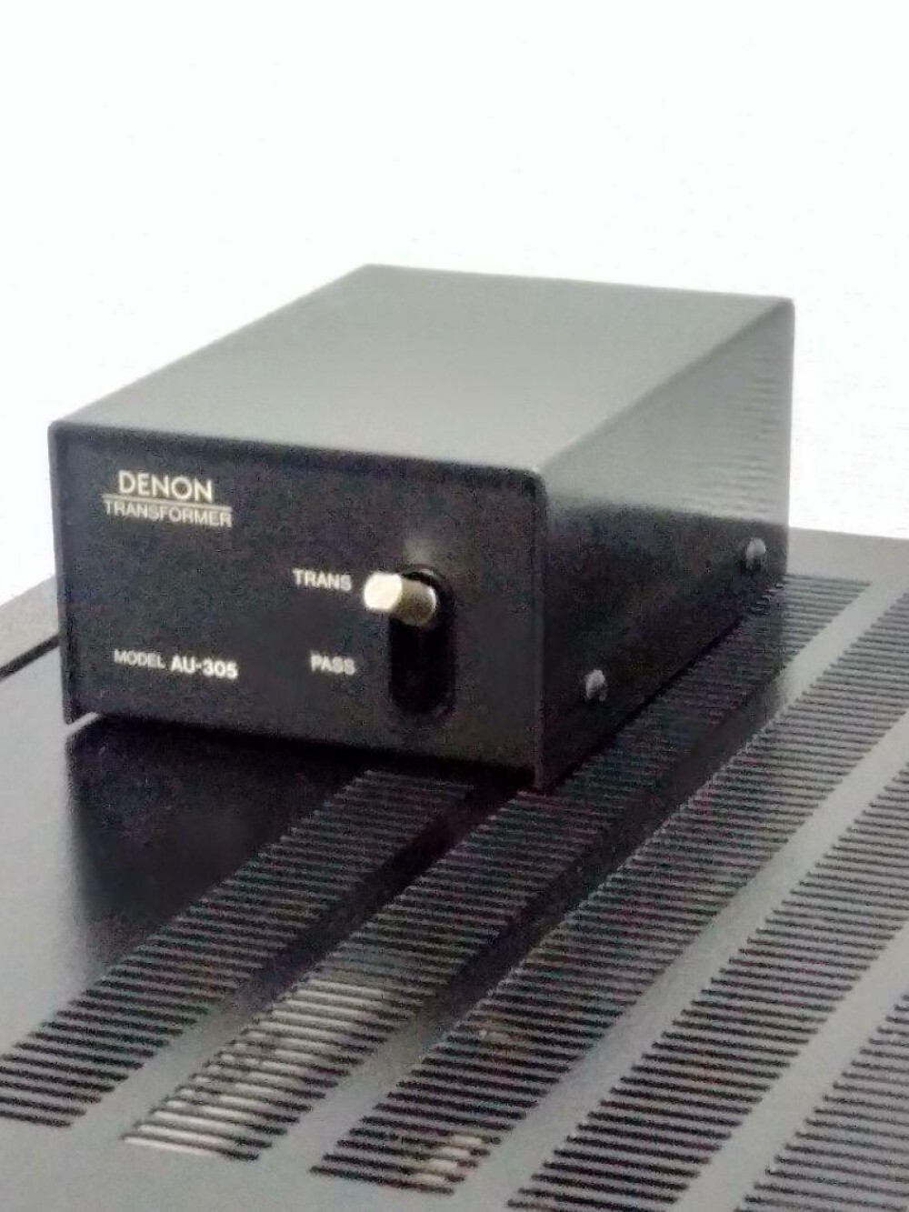 DENON Step Up Transformer AU-305 MC Cartridge Japan Good Working Condition