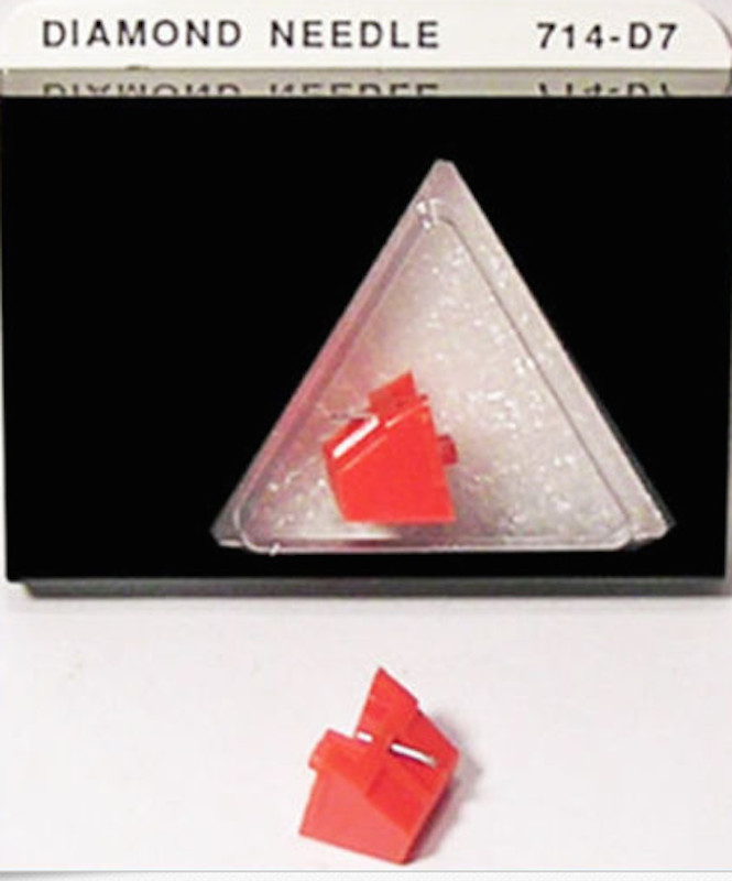 NEW IN BOX TURNTABLE STYLUS NEEDLE FOR SANYO ST41D ST-41D YAMAHA CG8800, 714-D7