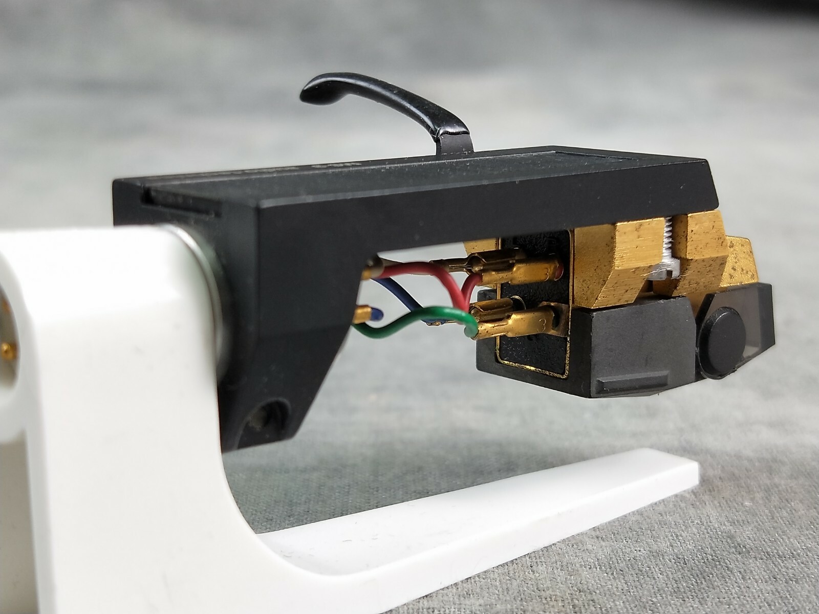 Audio-Technica AT-150E MS-9 Headshell MC Cartridge In VG Condition