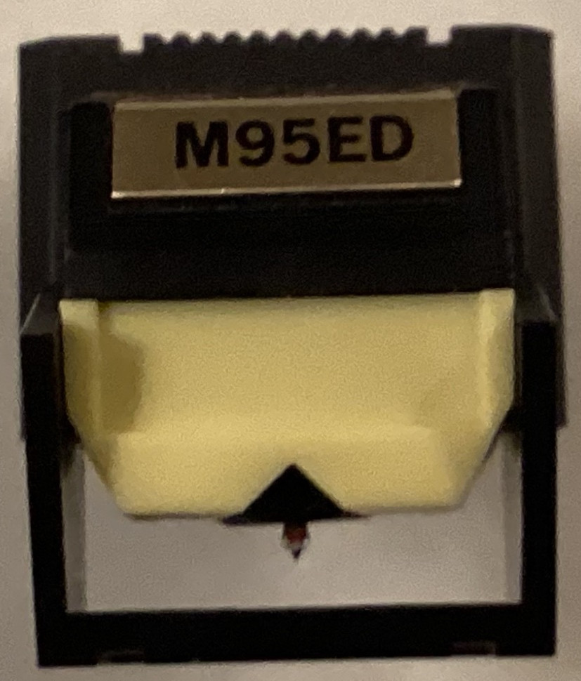 SHURE M95ED CARTRIDGE AND NEW AFTER MARKET SHURE N95ED STYLUS WITH NEEDLE GUARD