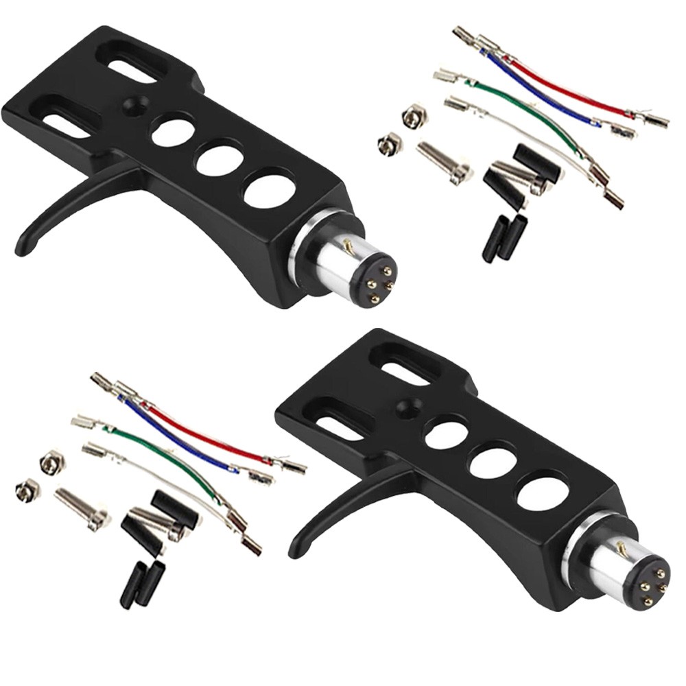 2pc Stylus Cartridge Unit Turntable Headshells For Technics 1200 1210 MK2 Phono
