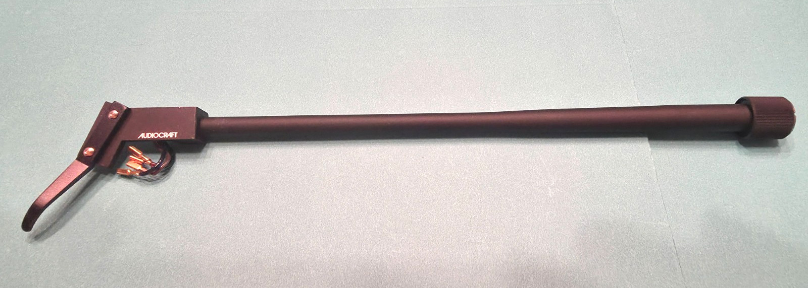 Audiocraft MC-F arm stem for AC-3000MC tone arm, tapered black , 6mm