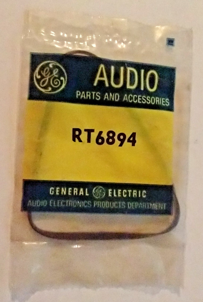 NEW!! GE RT6894 PHONOGRAPH, TURNTABLE, RECORD PLAYER, REEL TO REEL, AUDIO BELT