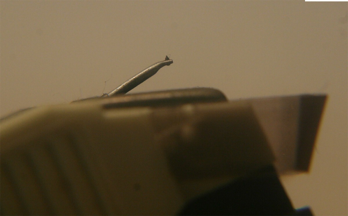 Sony Headshell with Acutex M 306 II M306II Blue White Cartridge & Stylus