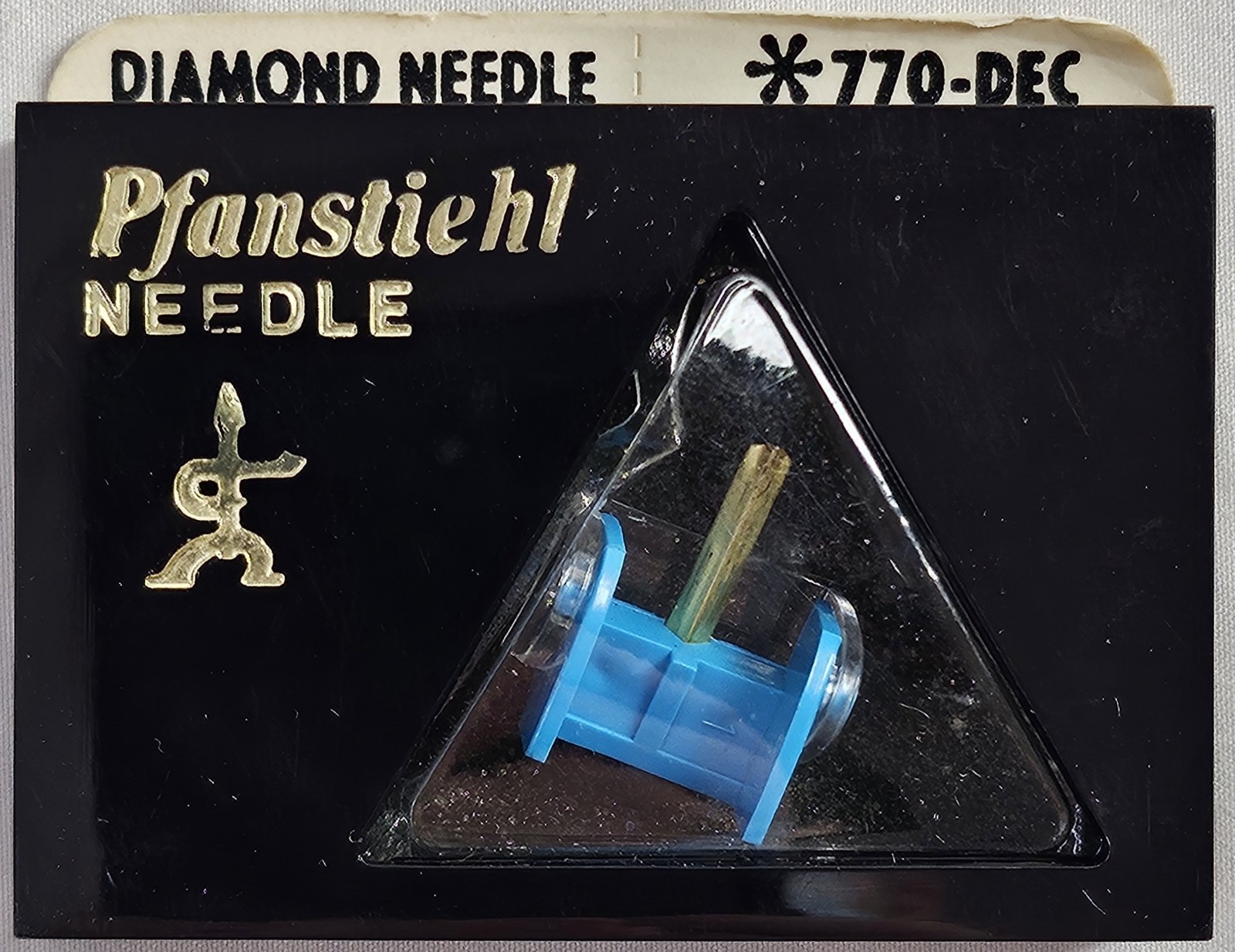 Pfanstiehl Diamond Needle 770-DEC Vintage New Old Stock GENUINE SHURE