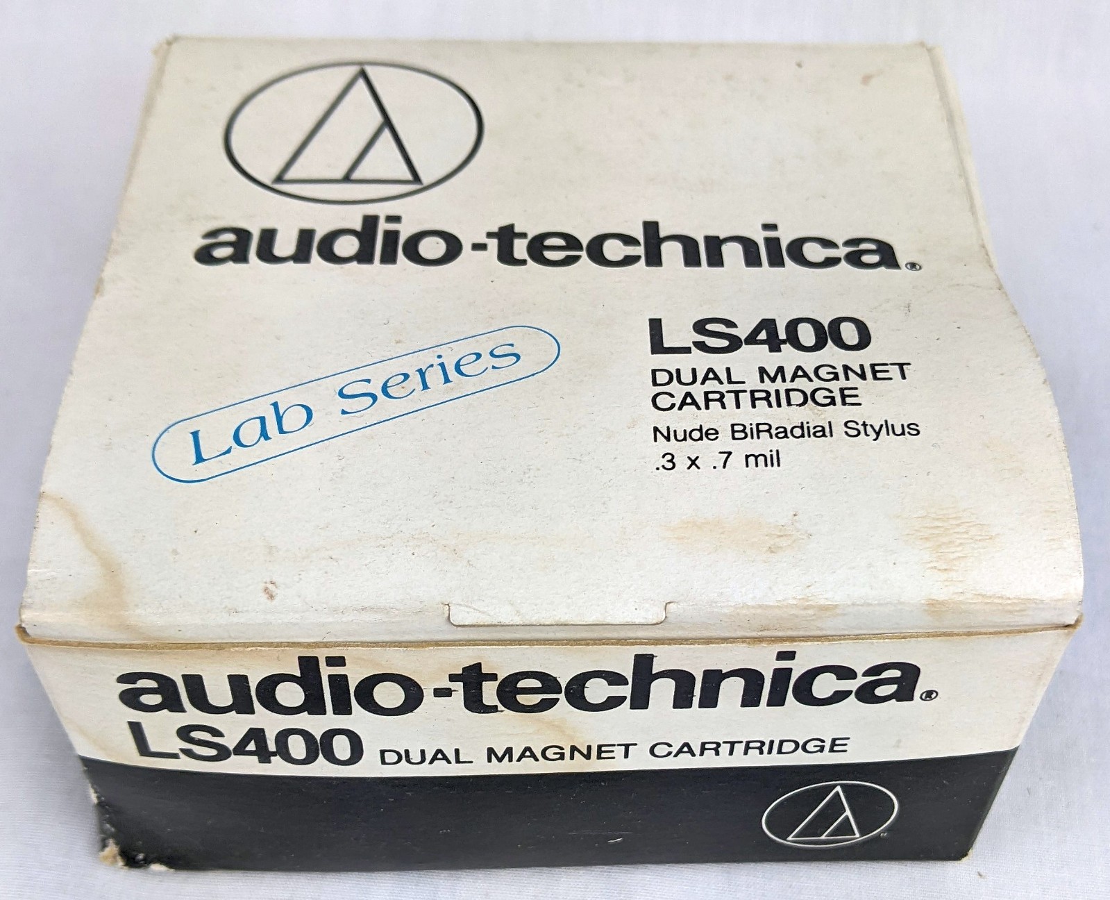 NEW NOS Audio Technica LS400 Dual Magnet Cartridge Stylus Phono AT Lab Series