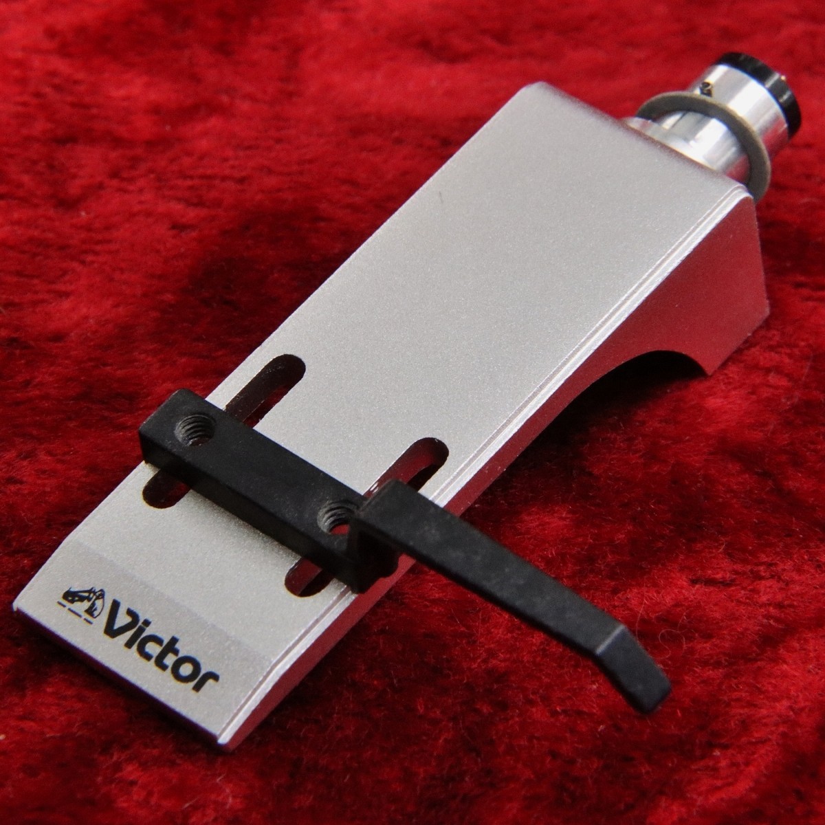 Victor PH-6 Forged Aluminum Headshell Universal Finger Lift Used Japan JVC Phono