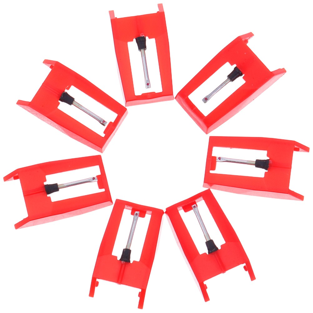 7 Pcs Record Player Needles Replacement Stylus for Turntable Phonograph