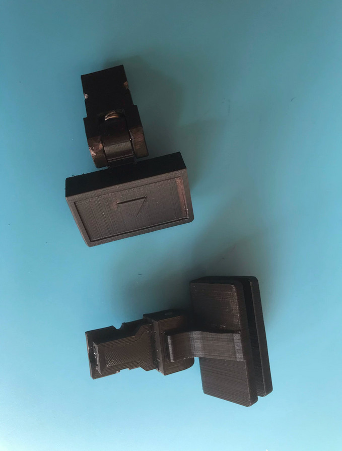 2pcs Turntable Dust Cover Hinges for KENWOOD KD-291R TURNTABLE