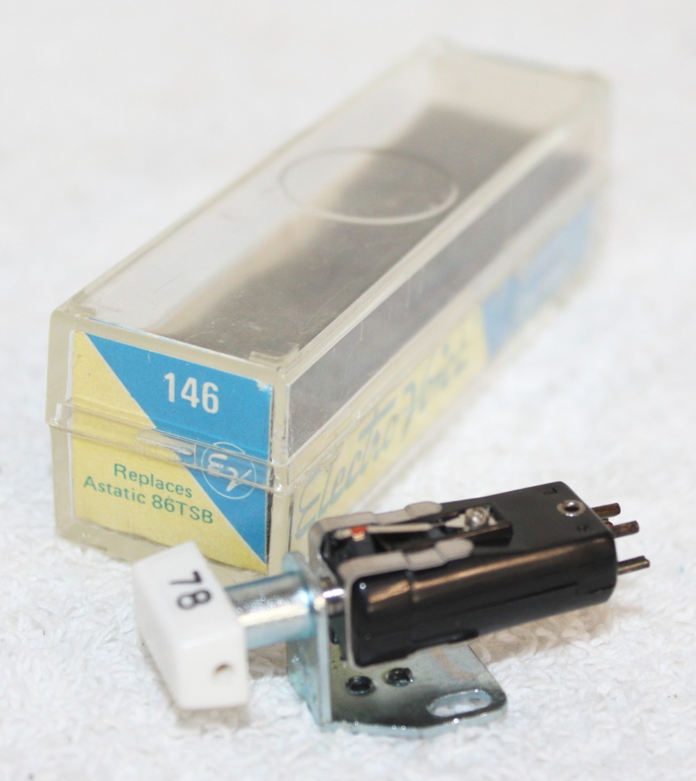 Electro-Voice 146 Phono Cartridge 3009 3002 Needle ~ NOS Replaces Astatic 86TSB