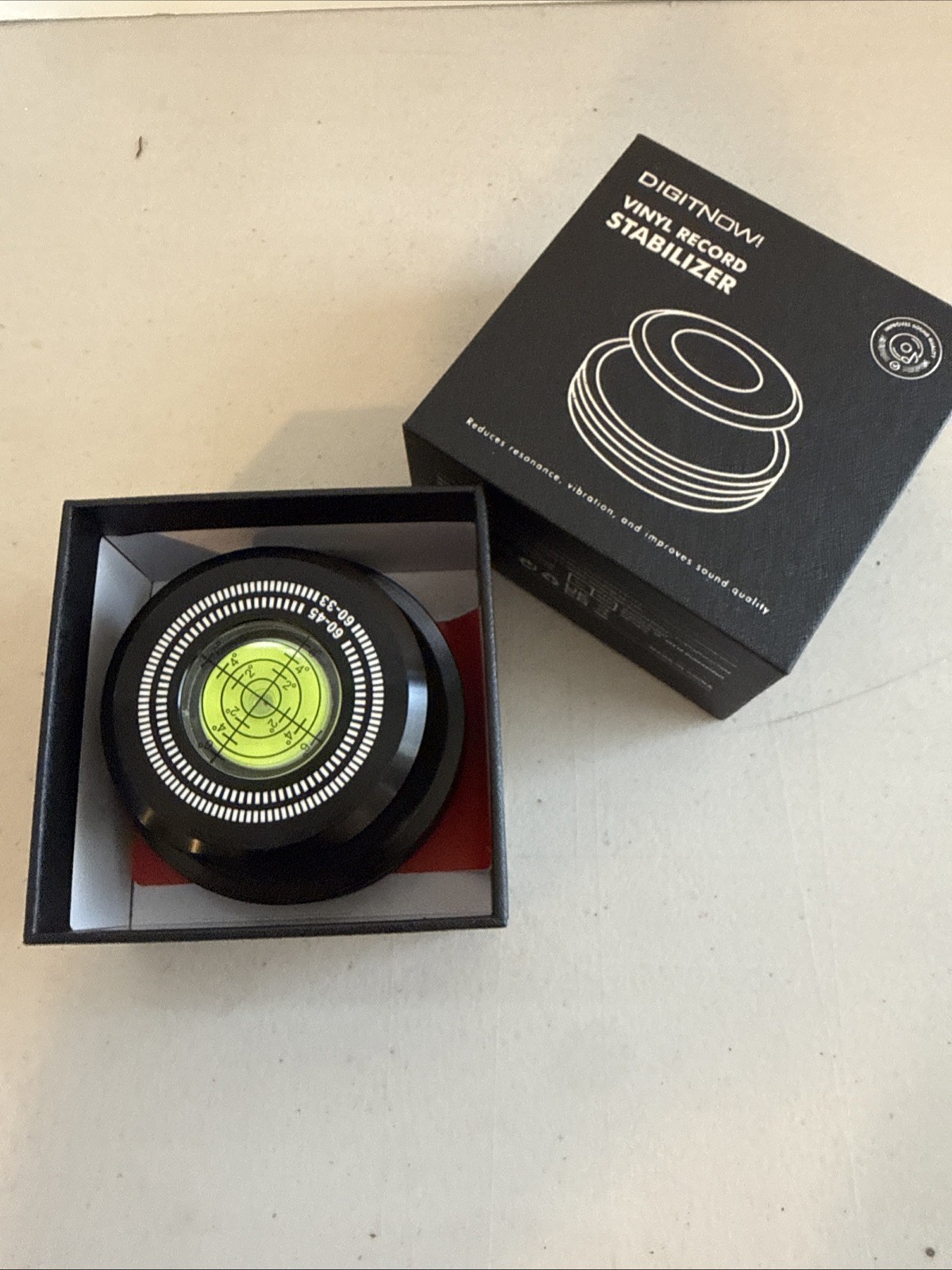 Diginow Record Weight Stabilizer Vinyl Turntable Clamp LP