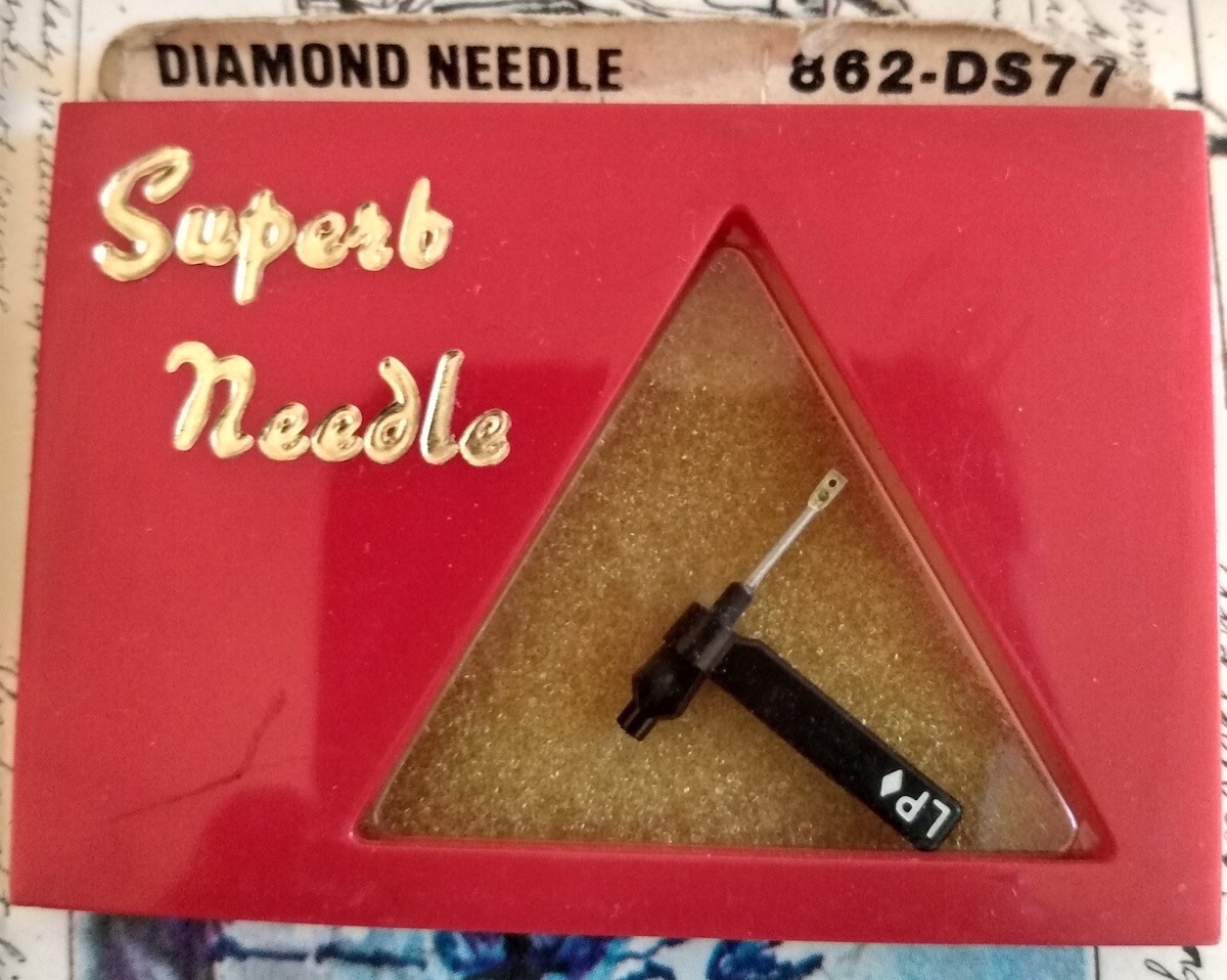 NOS Superb Needle 862-DS77 Stylus Needle for Vaco Turntable