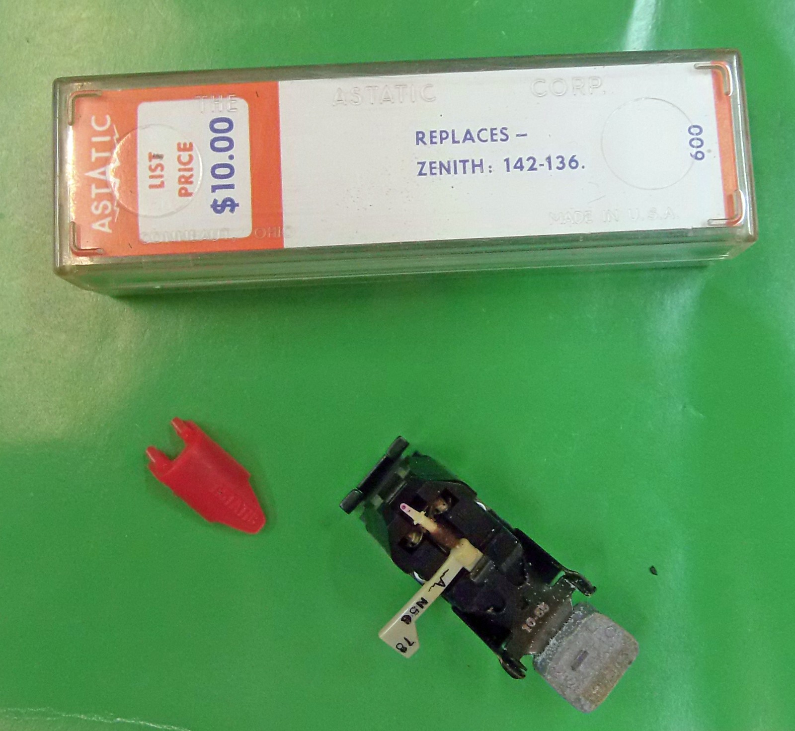 Astatic 343 CARTRIDGE NEEDLE for Zenith 142-136 127 136 137 Electro-Voice 247D