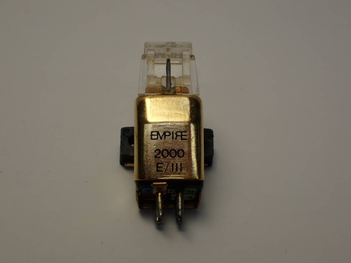 Empire 2000E/III MI Phono Cartridge Sound Tested Works AS-IS Vintage Japan