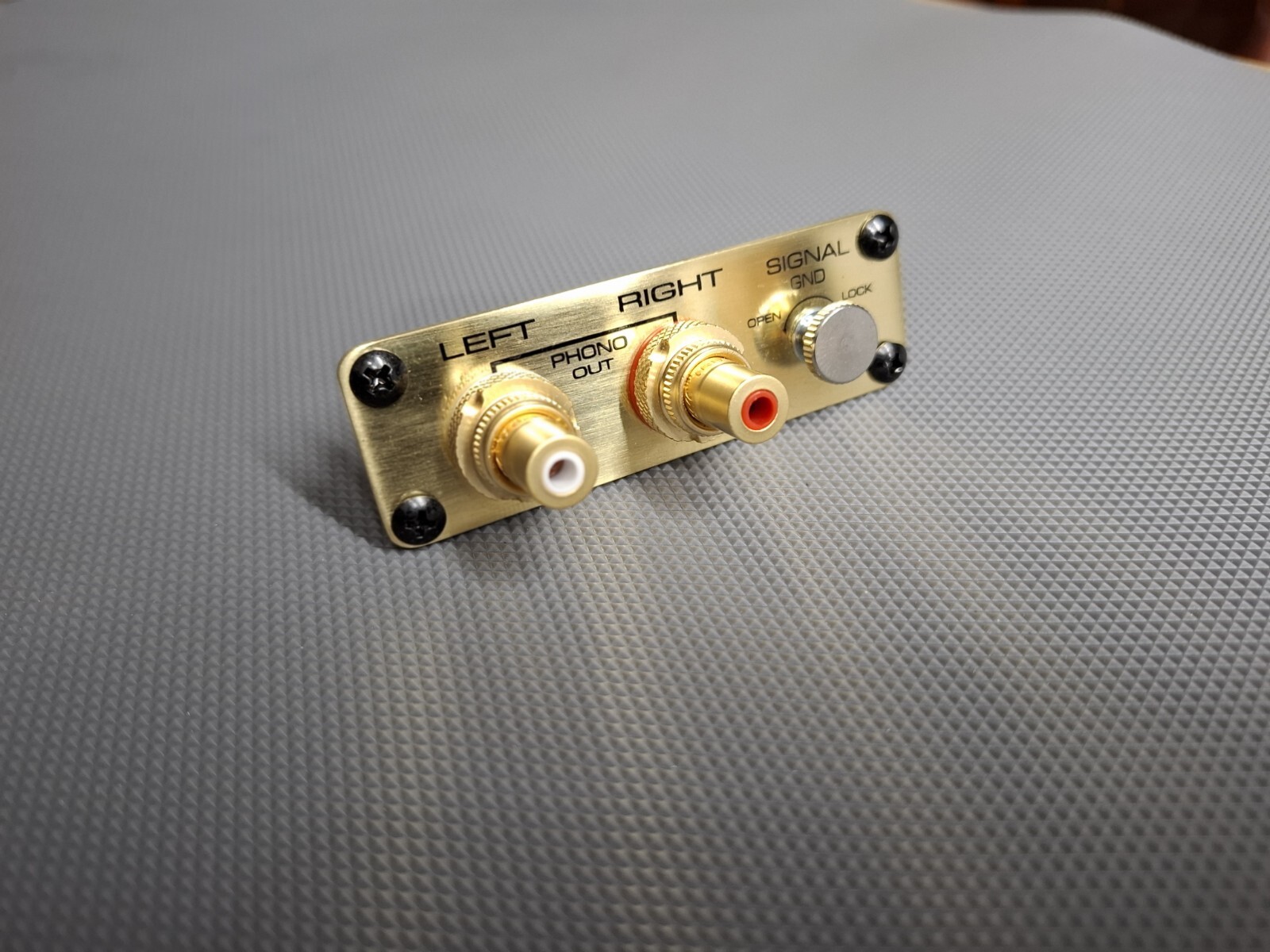 Signal panel RCA for turntable HIGH QUALITY