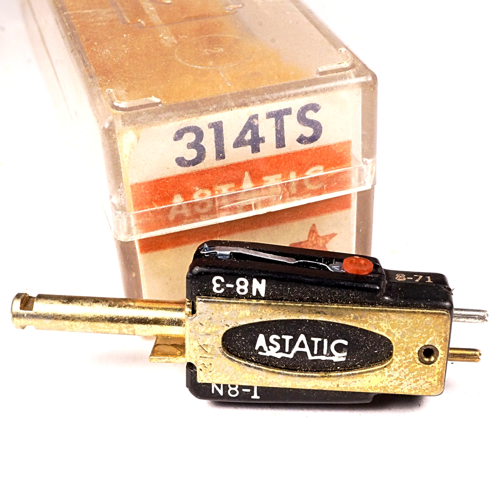 NOS Tested Astatic 315TS Cartridge w/Needles RCA 106776 VM 18444 ZENITH 142-95