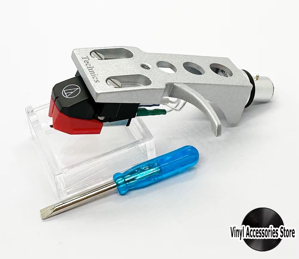 Audio-Technica VM540MLH Microline Stereo Turntable Cartridge Combo Kit Stylus