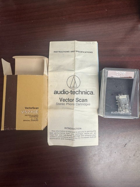 Audio Technica Vector Scan VS210 .4×.7 Mil BiRadial Diamond Cartridge