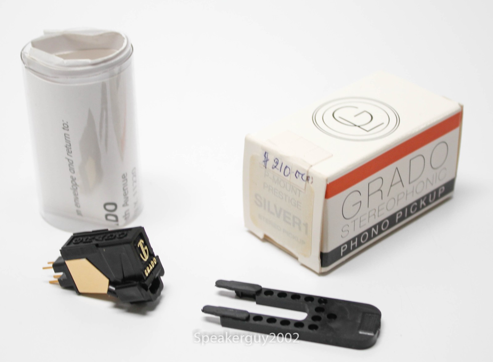 NOS Grado Prestige SILVER1 P-Mount Turntable Cartridge