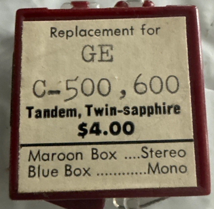 Televex Replacement Needle For GE C-500, 600