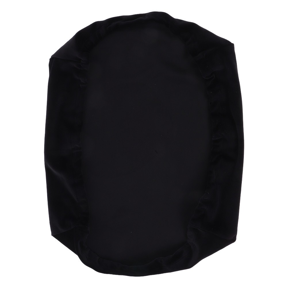 Black Stretch Fabric Turntable Protector Reusable Cover for Home Vinyl Players