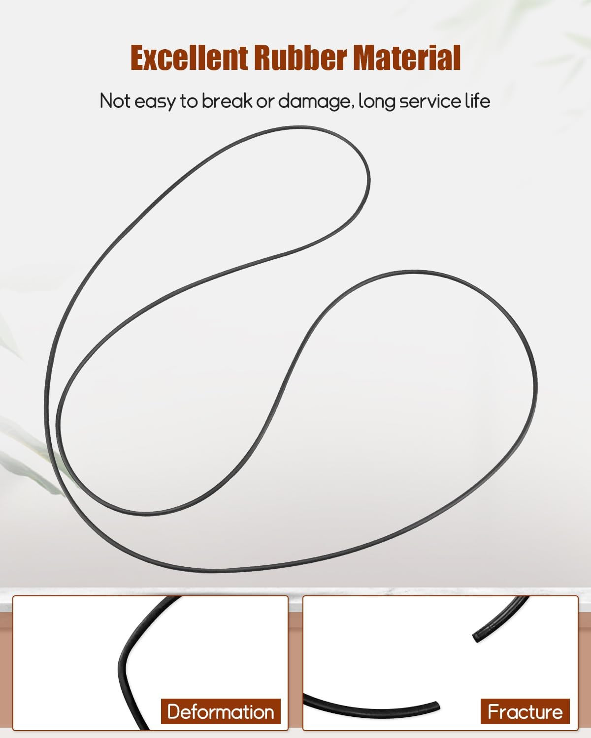 Turntable Drive Belt Fits for Pro-Ject Audio Systems, Replace Xpression RPM 5.1