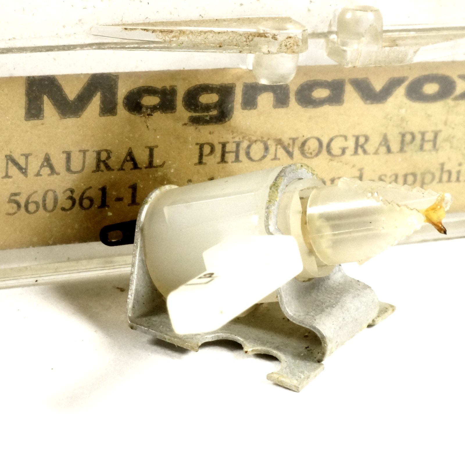 NOS Tested MAGNAVOX 560361-1 Cartridge w/ Turn Over Mounting Bracket
