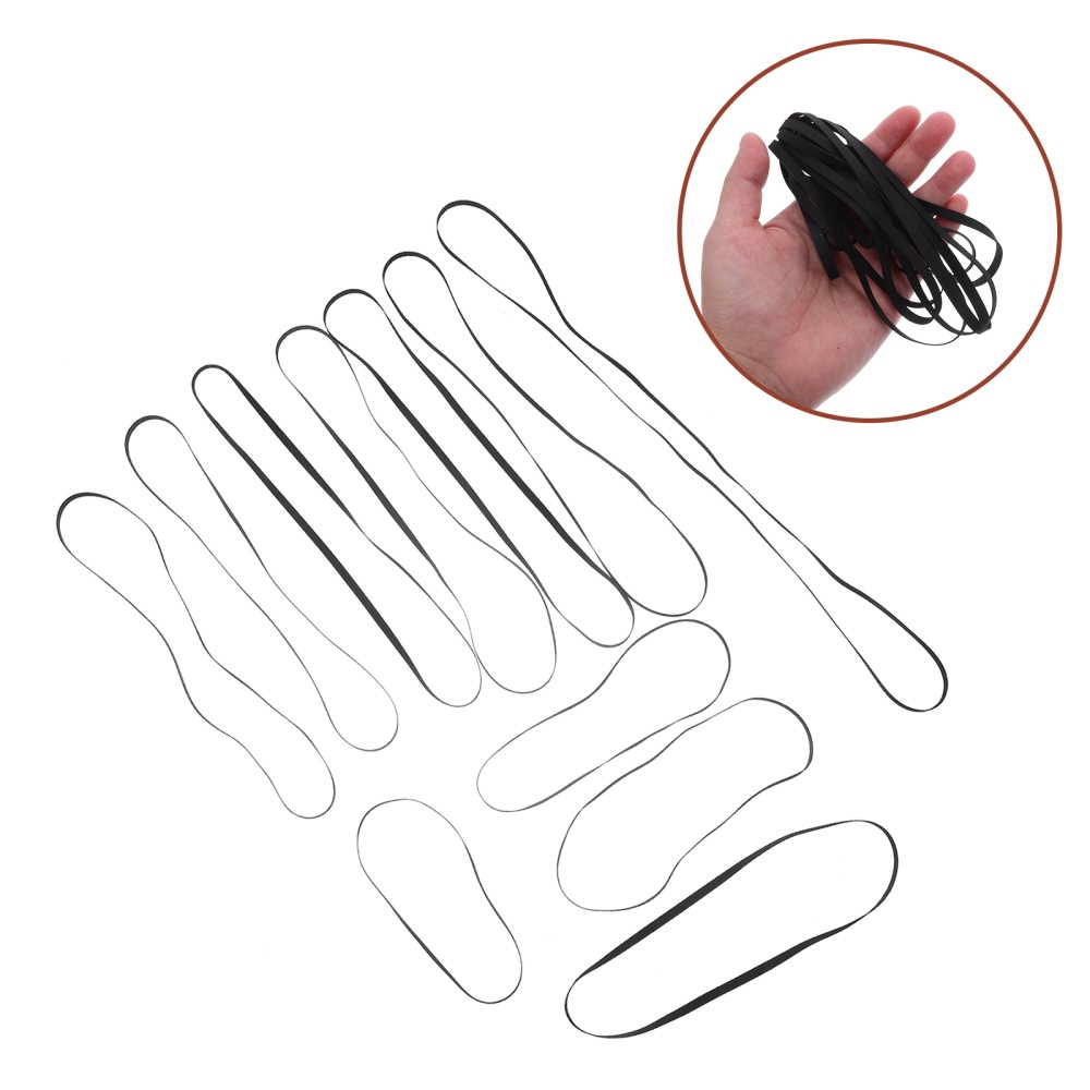 11 Pcs Universal Phonograph Belt Kit Drive Belts Replacement Turntable