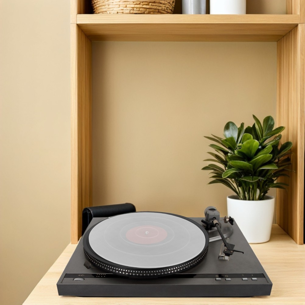 Record Player Silicone Pad Anti‑slip Turntable Mat Slipmat Audio Systems