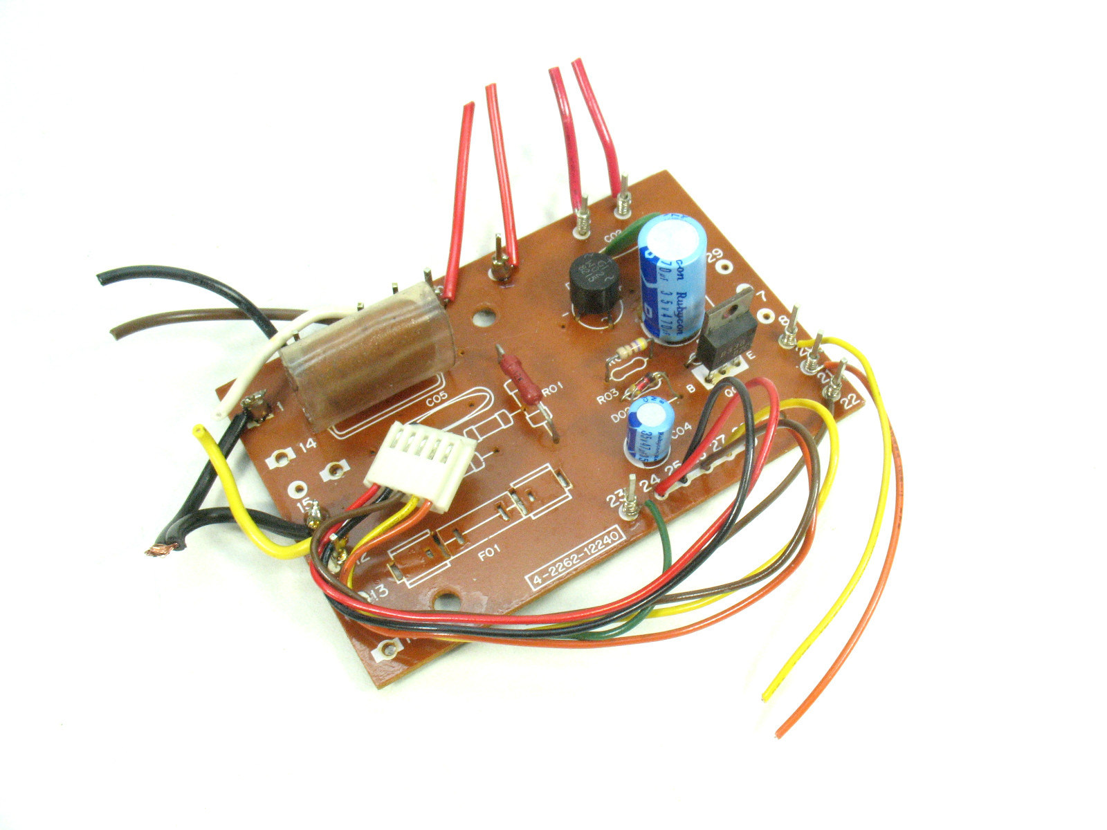 Fisher MT-125 Turntable REPAIR PART – Power PCB Board 4-2262-12240