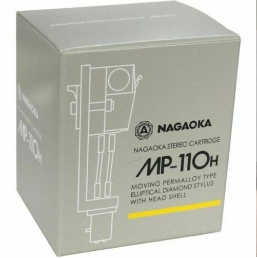 NAGAOKA MP-110H STEREO CARTRIDGE WITH HEADSHELL