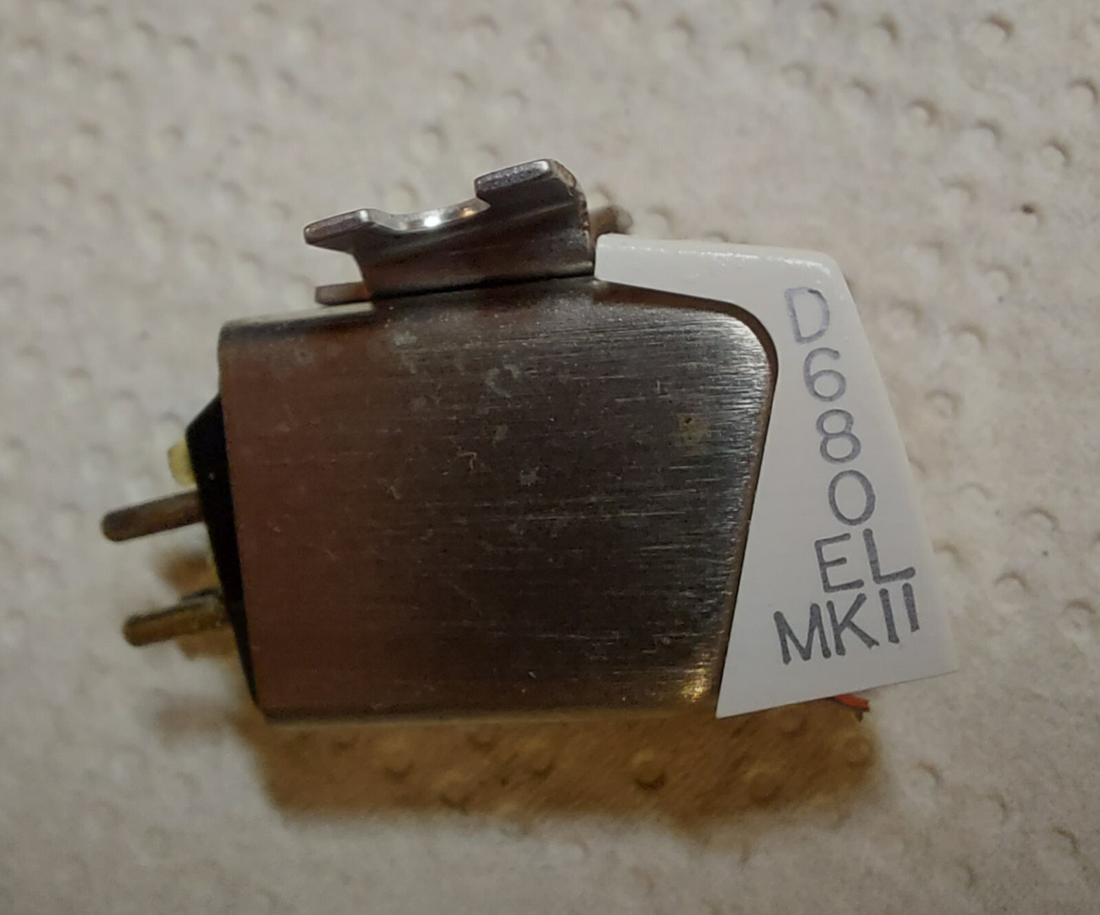 STANTON D680EL D680 D 680 EL MK2 MKII CARTRIDGE + ORIGINAL STYLUS NEEDLE – TOP