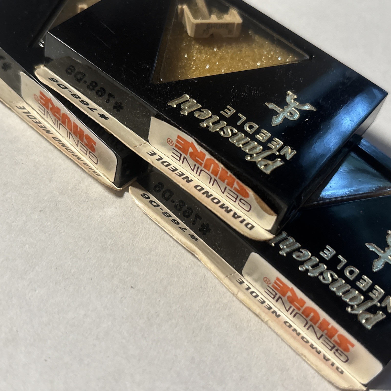 Pfanstiehl 768-D6 Diamond Stylus Replaces SHURE N70B For M70B Lot Of 3 NOS
