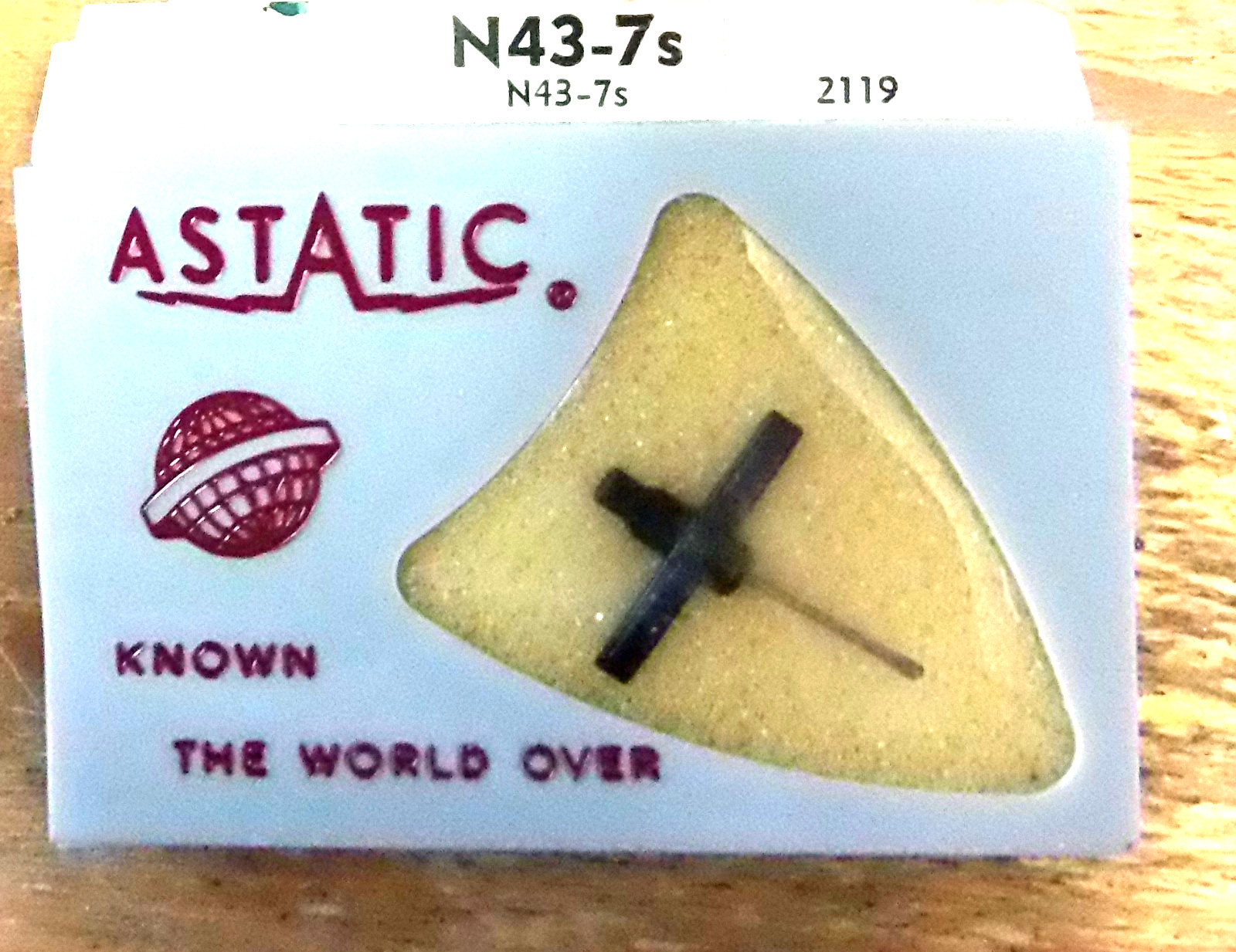 159-S7 RECORD PLAYER DIAMOND NEEDLE STYLUS for Astatic 17 17D Astatic N41 N43